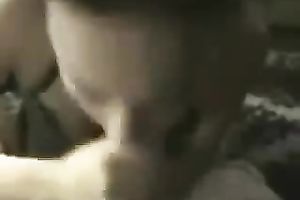 Awesome blond beauty jerking off my 10-Pounder and engulfing it with excitement