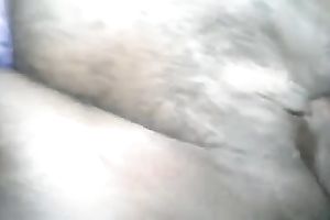 Thrusting my large dark cock in soaking wet wet crack gap