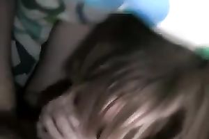 Horny eighteen yo party floozy savored each inch of my thick schlong