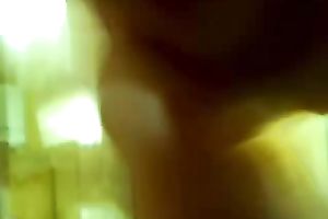 My irresistible GF having fun in the shower in front of me