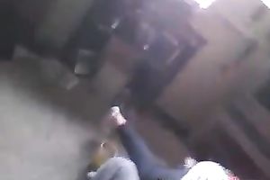 Amateur cum starving redhead is completely absorbed with engulfing shlong