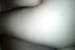 Busty brunette hair amateur wife got her powerful twat pushed missionary style properly