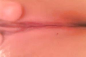 Amateur sexy girlfriend of mine flashed and masturbated her wet crack a bit