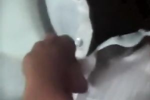 Black guy seduces white golden-haired playgirl for impure sex