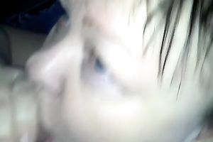 Amateur pallid dark brown Married slut did her most good while giving quite a admirable BJ