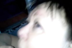 Amateur pallid dark brown Married slut did her most good while giving quite a admirable BJ