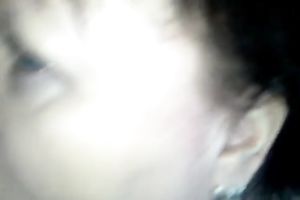 Amateur pallid dark brown Married slut did her most good while giving quite a admirable BJ