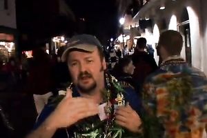 Lot of stunning ladies getting wild at the Mardi Gras