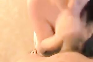 Blonde ravishing breasty GF of my buddy gave him such a admirable fellatio