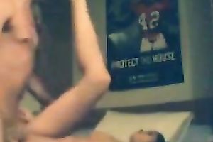 eighteen year old sweetheart rides my hard ramrod like a real cowgirl