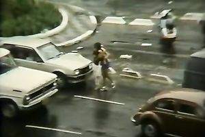 Blonde honey got her wet crack group-fucked hard at the bar by some jerk