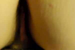 My hawt wifey with wonderful rack is fond of topping my chubby prick