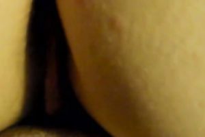 My hawt wifey with wonderful rack is fond of topping my chubby prick