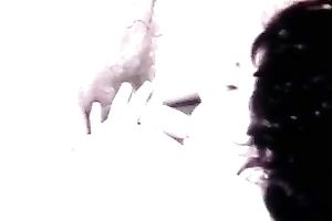 Curly brunette hair wench has mutual oral sex with blonde stud