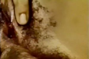 Black sweetheart got her taut and all soaked pussy team-fucked hard