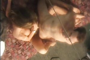 Hot milf hooker copulates her loyal client in the hotel room