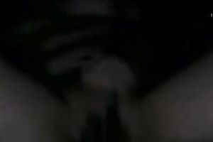 Desirable girl fingering moist twat in arousing solo clip