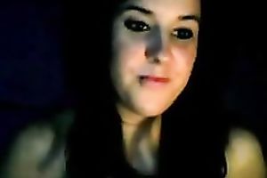 Wondrous all alone buxom livecam emo amateur wife played with her hawt mangos