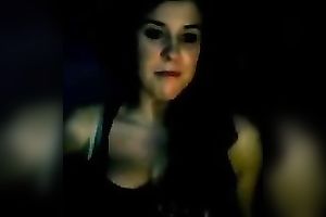 Wondrous all alone buxom livecam emo amateur wife played with her hawt mangos