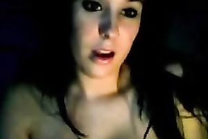 Wondrous all alone buxom livecam emo amateur wife played with her hawt mangos