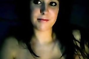 Wondrous all alone buxom livecam emo amateur wife played with her hawt mangos