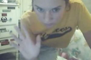 Erotic cam chat with my lusty eighteen years old girlfriend