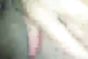 My perverted white bitch just likes masturbating in front of me