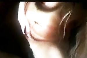 Skanky white floozy wanted to fuck as many dark dudes as possible