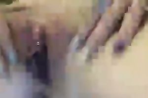 Exciting wet goodies of a lewd dark brown college black cock sluts