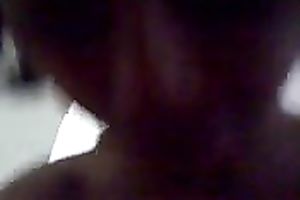 Asian cutie was willing to expose her quite good natural meatballs on camera