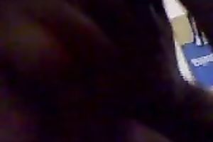 Asian cutie was willing to expose her quite good natural meatballs on camera