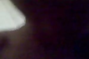 Asian cutie was willing to expose her quite good natural meatballs on camera