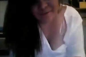 Using red dildo lusty cam beauty was trying to show me her sex habits