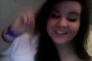 Using red dildo lusty cam beauty was trying to show me her sex habits