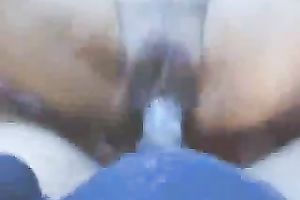 Banging sexy hotwife in her wazoo as that babe bows over on the floor