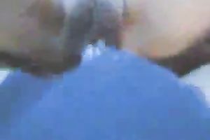 Banging sexy hotwife in her wazoo as that babe bows over on the floor