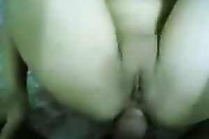 Juggy Arab wench lies in front of me during the time that stroke her large soaked zeppelins