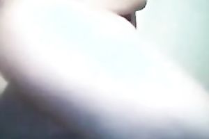 Lovely cheating wife masturbated on web camera after striptease