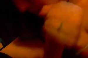 My cute Asian girlfriend gives me astounding blowjob in POV