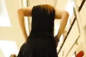 My black cock sluts looks very delightful in her dangerously short petticoat