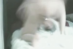 I love to fuck my marvelous pink love tunnel with my huge dark sex-toy