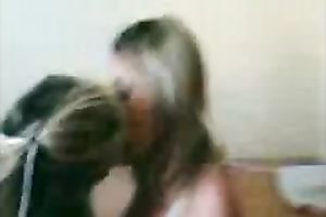 Two spruce lesian legal age teenager have pleasure with every other on web camera