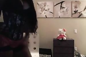 Sensational arse and mind blowing massive pack of boobies on cam