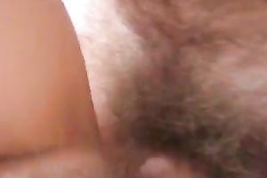 Poking the shaggy snatch of my miniature girlfriend in missionary style