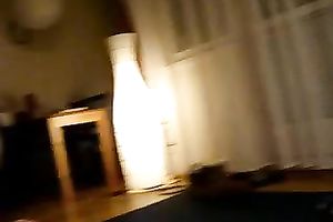 Sexy non-professional dark brown girlfriend giving me orall-service on vacation