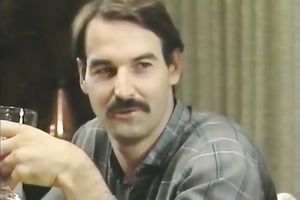 Slutty blonde hottie got screwed hard by some jerk at the bar