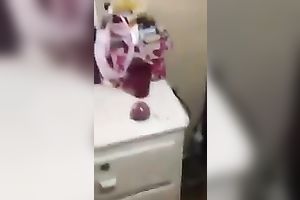 I discover it very gripping to fuck this doxy in front of a mirror