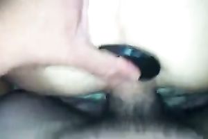 Plugged her taut wazoo aperture during the time that reaming her moist love tunnel