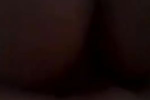 My sex-starved GF rides my rigid schlong in reverse cowgirl position