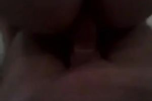 My sex-starved GF rides my rigid schlong in reverse cowgirl position